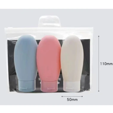 Bộ Chiết Mỹ Phẩm 4 Chi Tiết Chai Lọ Tuýp Du Lịch Nhiều Món - Giá 9.000đ, Tiện Lợi 5