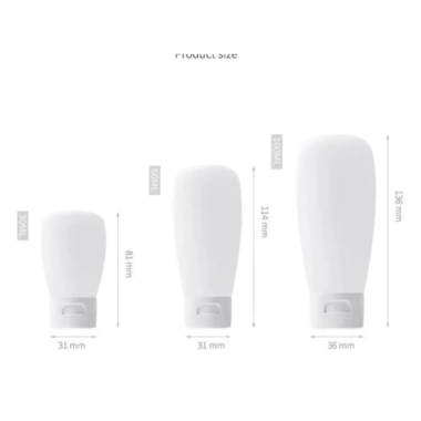 Bộ Chiết Mỹ Phẩm 4 Chi Tiết Chai Lọ Tuýp Du Lịch Nhiều Món - Giá 9.000đ, Tiện Lợi 7