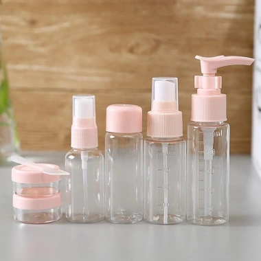 Bộ chiết mỹ phẩm 5 chi tiết mini Hàn Quốc giá ưu đãi 17.248 VND, giảm 22%