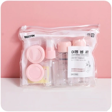 Bộ chiết mỹ phẩm 5 chi tiết mini Hàn Quốc giá ưu đãi 17.248 VND, giảm 22%