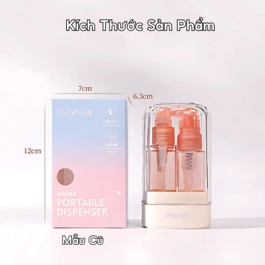 Bộ Chiết Mỹ Phẩm Dầu Gội 4in1 35ml Mini Tái Sử Dụng Tiện Lợi Khi Du Lịch 9 Bộ Chiết Mỹ Phẩm Dầu Gội 4in1 35ml Mini Tái Sử Dụng Tiện Lợi Khi Du Lịch 9