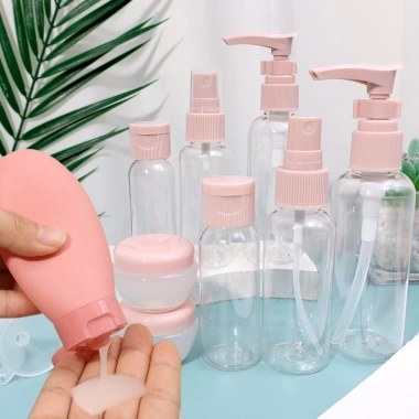 Bộ chiết mỹ phẩm du lịch 11 món chống rò rỉ tiện lợi - Giá chỉ 38.500₫