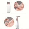 Bộ chiết mỹ phẩm du lịch 11 món - Set lọ chiết dầu gội sữa tắm sữa rửa mặt túi Zip tiện lợi 4