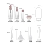 Bộ chiết mỹ phẩm du lịch 11 món - Set lọ chiết dầu gội sữa tắm sữa rửa mặt túi Zip tiện lợi 8
