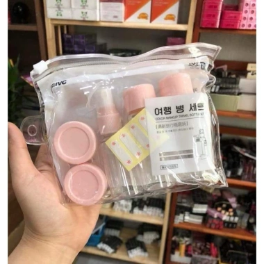 Bộ Chiết Mỹ Phẩm Du Lịch 7 Món Tiện Lợi - Chọn Màu Đa Dạng, Giá Ưu Đãi 29.900