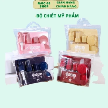 Bộ chiết mỹ phẩm du lịch Moc68shop - Set 6 món, giá 35.000 VND, giảm giá
