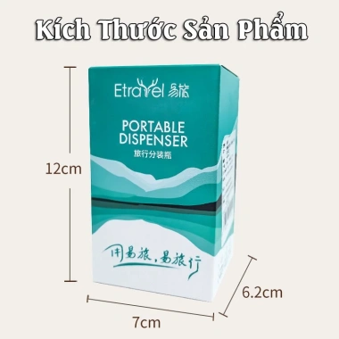 Bộ Chiết Mỹ Phẩm HomeMaster 4 Chai 35ml Đựng Toner, Sữa Tắm, Dầu Gội Tiện Lợi 103k 8