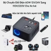 Bộ Chuyển Đổi 12V/24V sang 110V/220V Xe Hơi Ô Tô, USB QC3.0 Sạc Nhanh, Bật Lửa - 359.000₫ 3