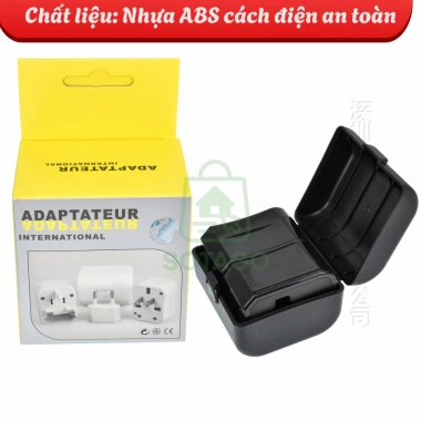 Bộ chuyển đổi 3 chấu thành 2 chấu - Ổ cắm chuẩn Mỹ Nhật Châu Âu Úc, giá 99.000₫ 3 Bộ chuyển đổi 3 chấu thành 2 chấu - Ổ cắm chuẩn Mỹ Nhật Châu Âu Úc, giá 99.000₫ 3