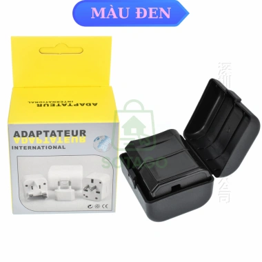 Bộ chuyển đổi 3 chấu thành 2 chấu - Ổ cắm chuẩn Mỹ Nhật Châu Âu Úc, giá 99.000₫ 9 Bộ chuyển đổi 3 chấu thành 2 chấu - Ổ cắm chuẩn Mỹ Nhật Châu Âu Úc, giá 99.000₫ 9