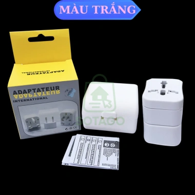 Bộ chuyển đổi 3 chấu thành 2 chấu - Ổ cắm chuẩn Mỹ Nhật Châu Âu Úc, giá 99.000₫ 10 Bộ chuyển đổi 3 chấu thành 2 chấu - Ổ cắm chuẩn Mỹ Nhật Châu Âu Úc, giá 99.000₫ 10