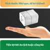 Bộ chuyển đổi 3 chấu thành 2 chấu - Ổ cắm du lịch cho Mỹ, Nhật, EU, Úc, giảm còn 109k 4