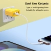 Bộ chuyển đổi 4 cổng USB-C US/EU/UK, sạc nhanh PD 120W QC3.0 kèm cáp - Phích tường 4 trong 1 6