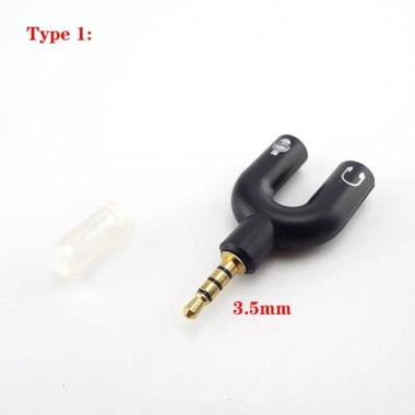 Bộ chuyển đổi âm thanh nam 3,5‑6,5 mm sang nữ 3,5 mm - Tương thích loa Aux, AVN, giá ưu đãi 34.213₫ 7
