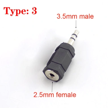Bộ chuyển đổi âm thanh nam 3,5‑6,5 mm sang nữ 3,5 mm - Tương thích loa Aux, AVN, giá ưu đãi 34.213₫ 9