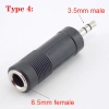 Bộ chuyển đổi âm thanh nam 3,5‑6,5 mm sang nữ 3,5 mm - Tương thích loa Aux, AVN, giá ưu đãi 34.213₫ 10