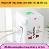 Bộ Chuyển Đổi Điện Du Lịch 4 trong 1 Đa Chuẩn Toàn Cầu - Giá 149k Bảo Vận Nhanh 8