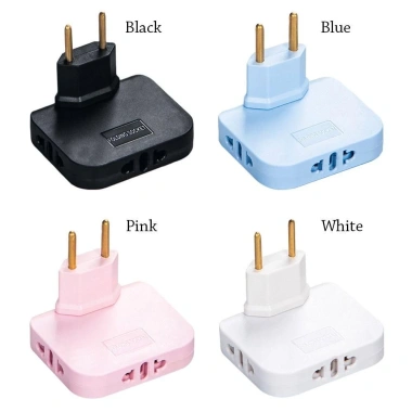 Bộ chuyển đổi điện du lịch đa năng 3 trong 1, sạc nhanh EU, chỉ 37.510 VND