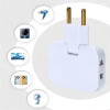 Bộ chuyển đổi điện du lịch đa năng 3 trong 1, sạc nhanh EU, chỉ 37.510 VND 7