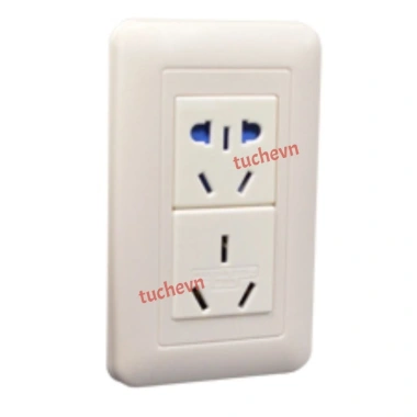 Bộ chuyển đổi du lịch Úc Trung Quốc 3 chân 2 ổ cắm AU CN NZ – 79.200₫
