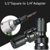 Bộ chuyển đổi KIPRUN 1/2-1/4 ổ cắm Chuck, chuôi lục giác, ratchet, cờ lê - 72.961đ 4