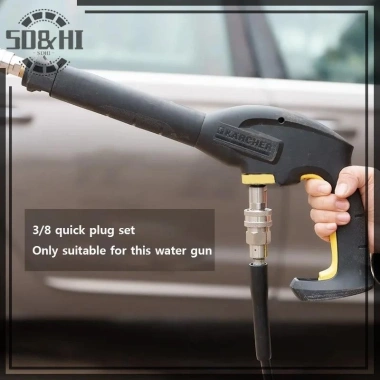 Bộ chuyển đổi máy giặt áp suất cao Karcher - Phích cắm nhanh 3/8, đầu nối nhanh, chống gió nước - Giá chỉ 147.400₫ 3