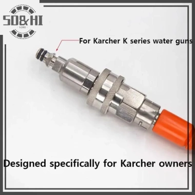 Bộ chuyển đổi máy giặt áp suất cao Karcher - Phích cắm nhanh 3/8, đầu nối nhanh, chống gió nước - Giá chỉ 147.400₫ 6