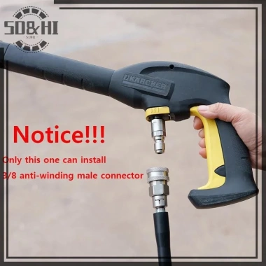 Bộ chuyển đổi máy giặt áp suất cao Karcher - Phích cắm nhanh 3/8, đầu nối nhanh, chống gió nước - Giá chỉ 147.400₫ 7