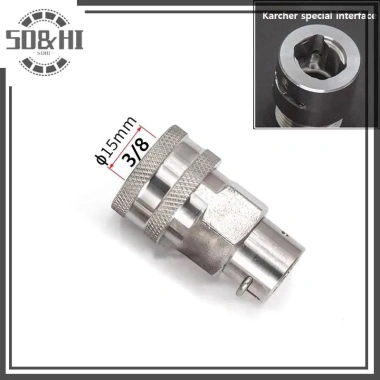 Bộ chuyển đổi máy giặt áp suất cao Karcher - Phích cắm nhanh 3/8, đầu nối nhanh, chống gió nước - Giá chỉ 147.400₫ 9