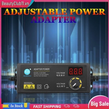 Bộ chuyển đổi nguồn 3-36V 60W điều chỉnh điện áp, màn hình hiển thị, phích cắm US - Giá chỉ 225.500₫ 5