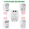Bộ chuyển đổi nguồn du lịch đa năng Ổ cắm tường AU US UK EU + USB, giao hàng nhanh 5