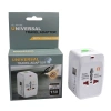 Bộ chuyển đổi nguồn du lịch đa năng Ổ cắm tường AU US UK EU + USB, giao hàng nhanh 6