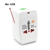 Bộ chuyển đổi nguồn du lịch đa năng Ổ cắm tường AU US UK EU + USB, giao hàng nhanh 9