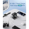 Bộ chuyển đổi nguồn du lịch LENCENT 5.6A - 3 USB-C, 2 USB-A, cổng sạc tường cho US-EU-UK-Ireland-Úc - 549.999 VND 4