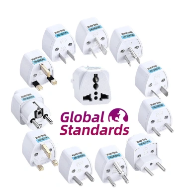 Bộ chuyển đổi nguồn FONKEN đa năng EU/US/UK/AU/GER/Nam Phi - Giá 34.538 VND