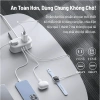 Bộ chuyển đổi ổ cắm đa năng du lịch Kademin HA583 - 3 ổ cắm cao công suất, USB sạc nhanh, bỏ túi tiện lợi, giảm giá 22% chỉ 279k 4