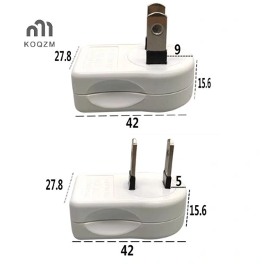 Bộ chuyển đổi ổ cắm điện 2PIN Mỹ xoay 360° gập lại – Du lịch tiện, giá 50.930₫
