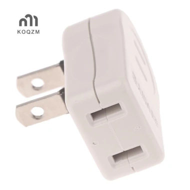Bộ chuyển đổi ổ cắm điện 2PIN Mỹ xoay 360° gập lại – Du lịch tiện, giá 50.930₫