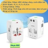 Bộ chuyển đổi ổ cắm du lịch 4 trong 1 USB & Type‑C, đa chuẩn quốc tế, chỉ 149.000₫ 4