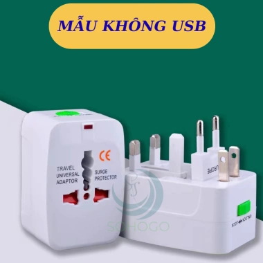 Bộ chuyển đổi ổ cắm du lịch 4 trong 1 USB & Type‑C, đa chuẩn quốc tế, chỉ 149.000₫ 10 Bộ chuyển đổi ổ cắm du lịch 4 trong 1 USB & Type‑C, đa chuẩn quốc tế, chỉ 149.000₫ 10