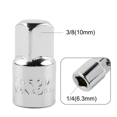 Bộ chuyển đổi ổ cắm Ratchet 1/4 3/8 1/2 cho nữ - Dụng cụ sửa chữa đa năng, tiện lợi 8
