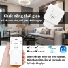 Bộ chuyển đổi ổ cắm thông minh không dây Wifi EU 16A AC100-240V, điều khiển Alexa, Google Home, Tuya – Giá chỉ 109.999₫ 2