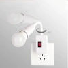Bộ chuyển đổi ổ cắm vít E27 - Giá đỡ đèn tường ABS cắm trực tiếp, tiết kiệm năng lượng, giảm 23% 6