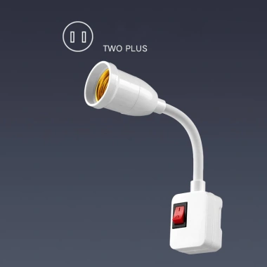 Bộ chuyển đổi ổ cắm vít E27 - Giá đỡ đèn tường ABS cắm trực tiếp, tiết kiệm năng lượng, giảm 23% 7 Bộ chuyển đổi ổ cắm vít E27 - Giá đỡ đèn tường ABS cắm trực tiếp, tiết kiệm năng lượng, giảm 23% 7