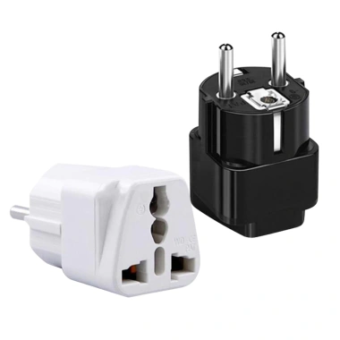 Bộ chuyển đổi PC FR/GER/EU Plug - Đầu ra ổn định tuổi thọ cao du lịch, giá 64.900₫ 8
