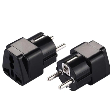 Bộ chuyển đổi PC FR/GER/EU Plug - Đầu ra ổn định tuổi thọ cao du lịch, giá 64.900₫ 9