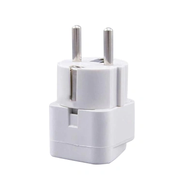 Bộ chuyển đổi PC FR/GER/EU Plug - Đầu ra ổn định tuổi thọ cao du lịch, giá 64.900₫ 10