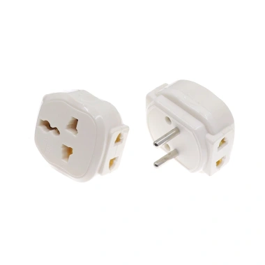 Bộ chuyển đổi phích cắm 2 vòng EU sang Đức Hàn Quốc Pháp Nga, UK/AU/US, 1.000W 31.214 VND