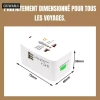 Bộ chuyển đổi phích cắm du lịch Châu Âu đa năng nhẹ, chắc chắn, phù hợp Pháp Tây Ban Nha Ý Đức - giá 81.400 VND 2