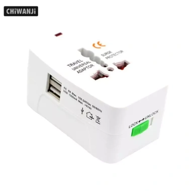 Bộ chuyển đổi phích cắm du lịch Châu Âu đa năng nhẹ, chắc chắn, phù hợp Pháp Tây Ban Nha Ý Đức - giá 81.400 VND